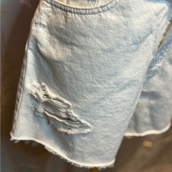 White Denim Women's Shorts - Picture 2 of 12